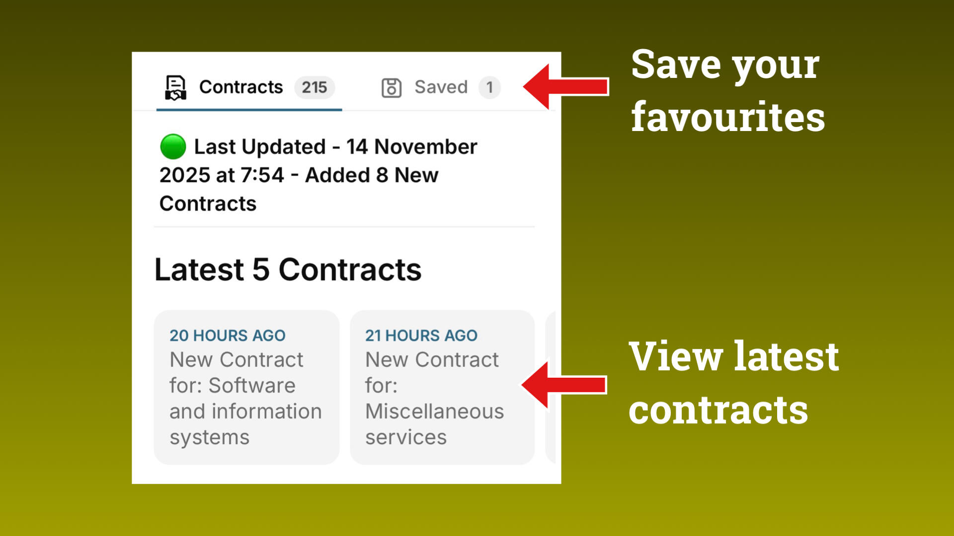 Contracts Finder UK Screenshot